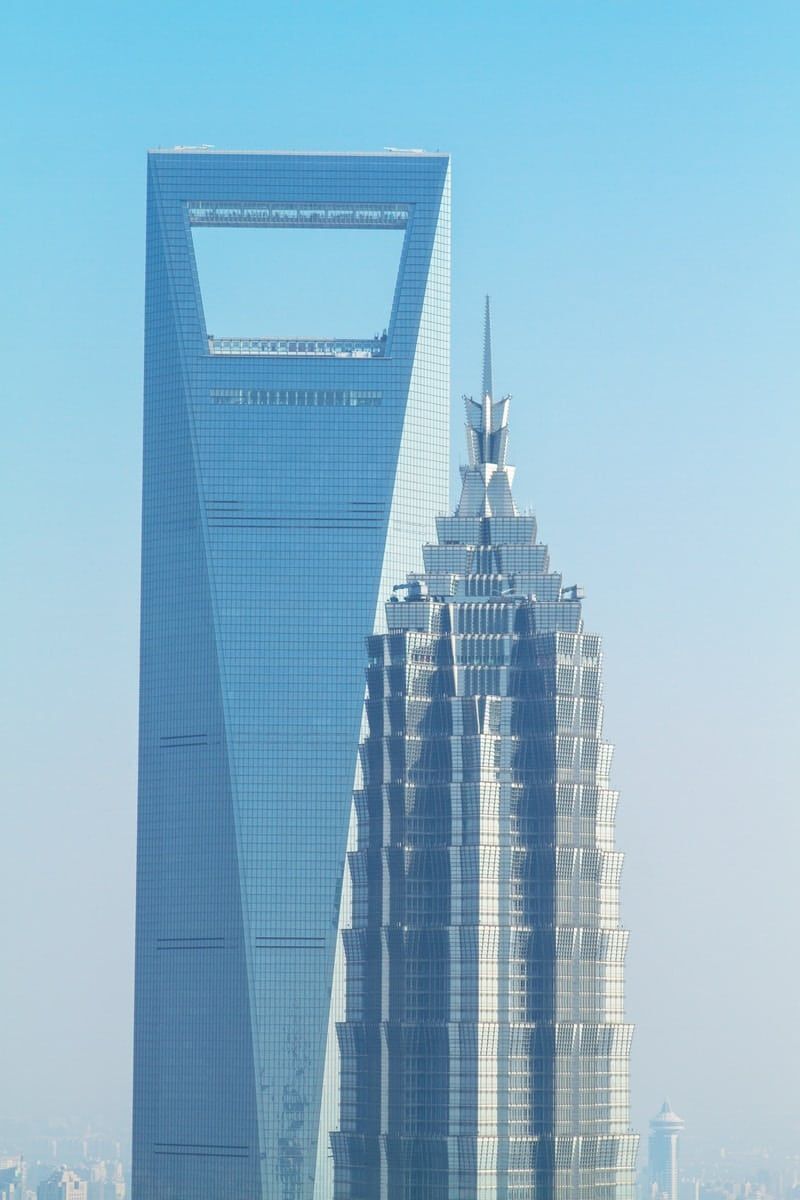 Empire State Building und World Trade Center New York