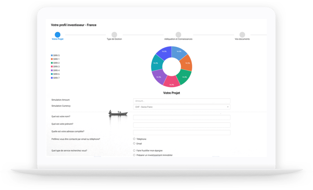 Digital onboarding InvestGlass