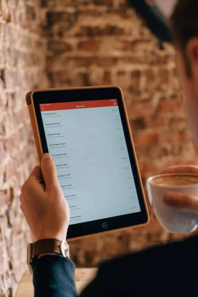 Digital onboarding ipad
